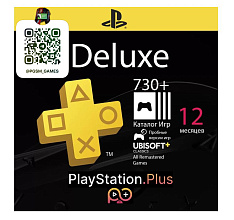 Подписка PS PlayStation Plus Deluxe на 12 месяцев