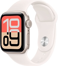 Умные часы Apple Watch SE 3 40mm (2025) Starlight Aluminum Case with Sport Band Light Blush