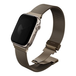 Ремешок Uniq Dante PRO Strap Mesh Steel Ember для Apple Watch 42/41/40 mm, Gold (42MM-DANPEGLD)