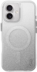 Чехол Uniq Coehl Lumino MagSafe для iPhone 16, серебристый (IP6.1(2024)-LUMMSSIL)