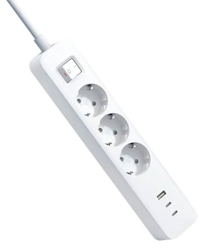 Удлинитель настольный Xiaomi 20W Power Strip Specs