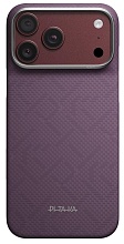 Чехол PITAKA Edge Case с MagSafe для iPhone 18 Pro Max, фиолетовый (KI1822PM)