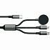 Кабель VLP Dragon Cable 3 в 1 USB Type-С to USB-C+Lightning+Watch 1.2 м