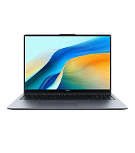 Ноутбук Huawei MateBook D 16 MCLF-X 53013YDN, 16", 2024, IPS, Intel Core i3 1215U 1.2ГГц, 6-ядерный, 8ГБ LPDDR4x, 512ГБ SSD, Intel UHD Graphics, без операционной системы, серый