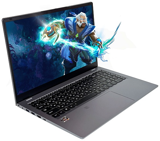 Ноутбук FlashBook 15.6" (AMD Ryzen 7 6800H, RAM 16 ГБ, SSD 512 ГБ, AMD Radeon 680M, Windows Home, Русская раскладка)