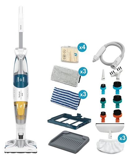 Вертикальный пылесос Tefal Clean & Steam Multi VP8561RH