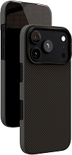 Чехол VLP Kevlar Case с MagSafe для iPhone 18 Pro, черный (1058100)