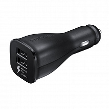 Автомобильное зарядное устройство 2 2/1.6A 5/9V microUSB, черный цвет