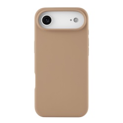 Чехол uBear Touch Mag Case с MagSafe для iPhone Air (силикон, софт-тач), латте (CS551LT66ATH-I25M)