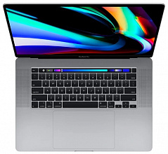 Ноутбук Apple MacBook Pro 16 with Retina display and Touch Bar Late 2019 MVVJ2 (Intel Core i7 2600 MHz/16"/3072x1920/16GB/512GB SSD/DVD нет/AMD Radeon Pro 5300M 4GB/Wi-Fi/Bluetooth/macOS) Серый космос