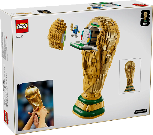 Конструктор Lego Edition 43020 Официальный трофей чемпионата мира по футболу