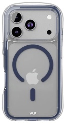 Чехол VLP Bubble Case с MagSafe для iPhone 17 Pro Max, темно-синий (10541007)
