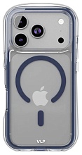 VLP Bubble Case с MagSafe для iPhone 17 Pro Max, темно-синий (10541007)