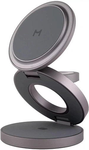 Беспроводное зарядное устройство Magssory Disc Signature Edition для Apple 3 в 1