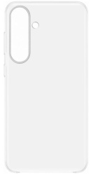 Силиконовый чехол для Samsung S25, прозрачный