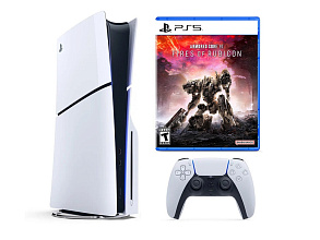 Игровая приставка Sony PlayStation 5 Slim + игра Armored Core VI Fires of Rubicon