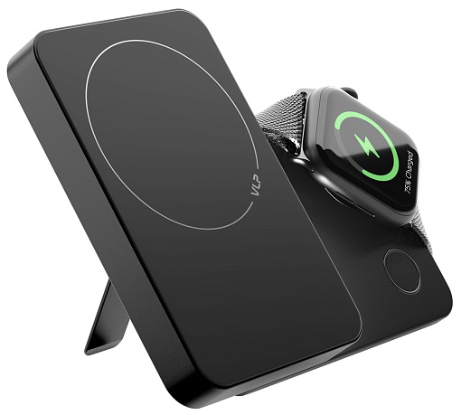 Внешний аккумулятор VLP Diamond Energy Pro с MagSafe, Qi2, 10000 mAh, 3A, USB-C