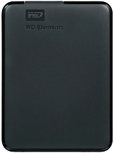 Внешний HDD WD Elements Portable 4TB, черный (WDBU6Y0040BBK-WESN)