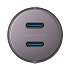 Автомобильное зарядное устройство EnergEA Alu Drive D60 2xUSB-C PD/PPS 66W