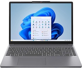Ноутбук Lenovo IdeaPad Slim 3 15IRH10 15.3" (Intel Core i5 13420H, Intel UHD Graphics) 16ГБ, 512ГБ SSD, noOS, серый (83K100D6UE)