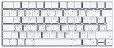 Клавиатура Apple Magic Keyboard 2 (MLA22RU/A) Silver Bluetooth