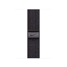 Ремешок 41mm Nike Sport Loop, Black/Blue Nike (MUJV3ZM/A)