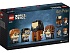Конструктор LEGO BrickHeadz 40495 Гарри, Гермиона, Рон и Хагрид