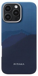Чехол PITAKA Tactile Woven case для iPhone 16 Pro, Over the Horizon Luminous (KI1603POTH)