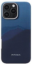 Чехол PITAKA Tactile Woven case для iPhone 16 Pro, Over the Horizon Luminous (KI1603POTH)