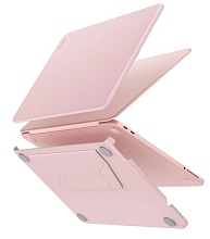 Чехол Uniq Lyden Versa Laptop для MacBook Neo 13", розовый (MBNEO-LYDVERPETPNK)