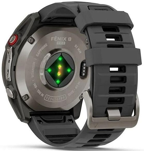 Смарт-часы Garmin Fenix 8 Pro 51 mm Amoled Sapphire