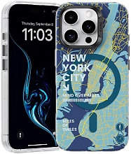 Чехол силиконовый Benks City Series с MagSafe для iPhone 16 Pro, New York (C.K.QS.AP.CB.B065)