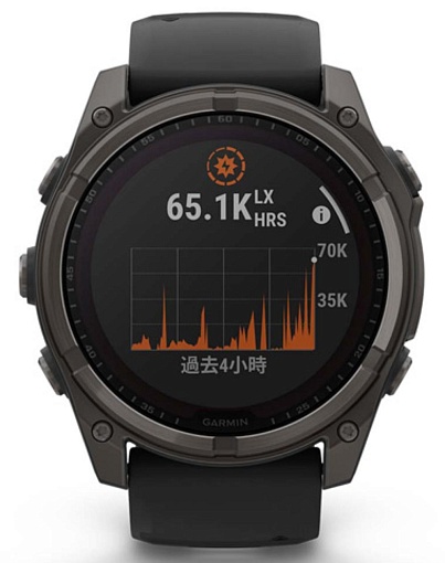 Умные часы Garmin Fenix 8 51 мм Solar, Sapphire Titanium