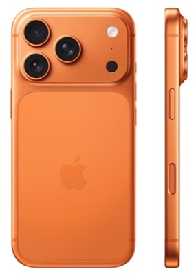 Смартфон Apple iPhone 17 Pro eSim 256GB, Cosmic Orange (оранжевый)