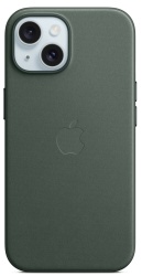 Чехол iPhone 15 Pro FineWoven Case с MagSafe, Evergreen (MT4U3)