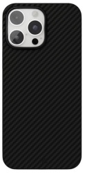 Чехол VLP Kevlar Case с MagSafe для iPhone 16 Pro Max, черный (1058031)