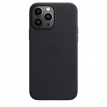 Кожаный чехол MagSafe для iPhone 13 Pro Max, цвет «тёмная ночь» MM1R3ZE/A