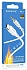Аудиокабель BOROFONE BL18 AUX Jack 3,5 (m) - Type-C (m), 1 м