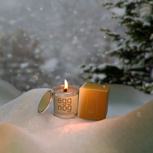 Интерьерные ароматические свечи Do not disturb NEW YEAR LIMITED, Eggnog