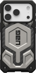 Чехол UAG Monarch Pro с MagSafe для iPhone 17 Pro, титан (Titanium) 114513113636