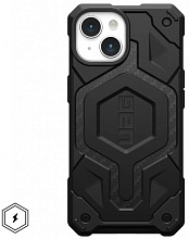 Чехол UAG Monarch Pro с MagSafe для iPhone 15 Plus, карбон (Carbon Fiber) 114220114242