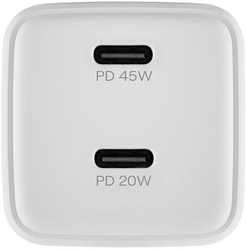 Сетевое зарядное устройство  uBear Bridge 2 x USB-C 45 Вт