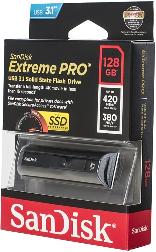 Флешка Sandisk Extreme Pro 128Gb