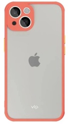 Чехол VLP Matte Case для iPhone 13, коралловый