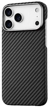 Чехол uBear Supreme Case Kevlar с Magsafe для iPhone 17 Pro Max, черный (CS602BL69PSP-I25M)