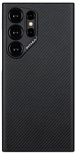 Чехол Pitaka MagEZ 4 Case для Galaxy S24 Ultra, кевлар черно-серый KS2401U