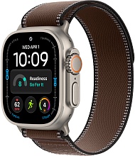 Apple Watch Ultra 4 (2026) 49mm Natural Titanium Case with Dark Umber Trail Loop (M/L)