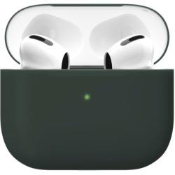 Силиконовый чехол "vlp" для Apple AirPods 3, темно-зеленый