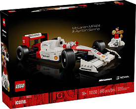 Конструктор LEGO 10330 McLaren F1 MP4/4 и Айртон Сенна