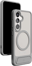 Силиконовый чехол VLP Reels Case с MagSafe для Galaxy S25+, серый (10525013)